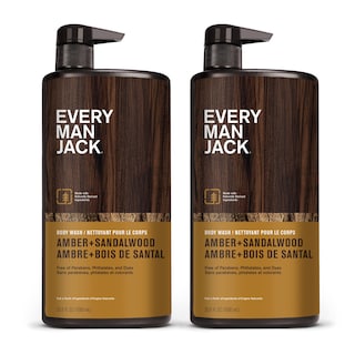 Foto 1 | Gel De Baño Every Man Jack Sandalwood And Amber, 1 Litro, Para Hombre - Venta Internacional.