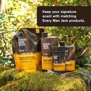 Foto 6 | Gel De Baño Every Man Jack Sandalwood And Amber, 1 Litro, Para Hombre - Venta Internacional.
