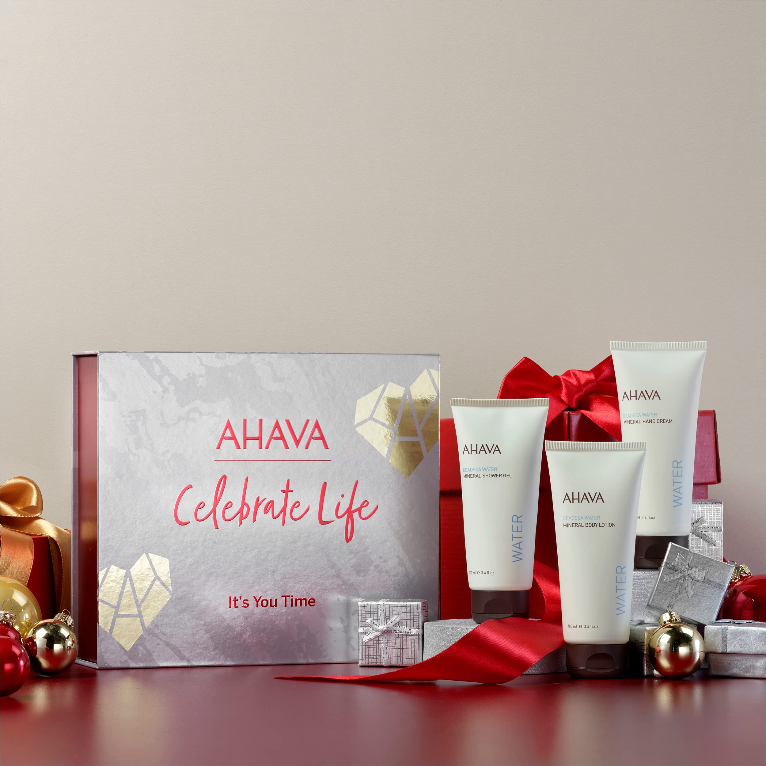 Foto 3 | Body Trio Ahava It's You Time Con Loción Mineral, Crema Y Gel - Venta Internacional.