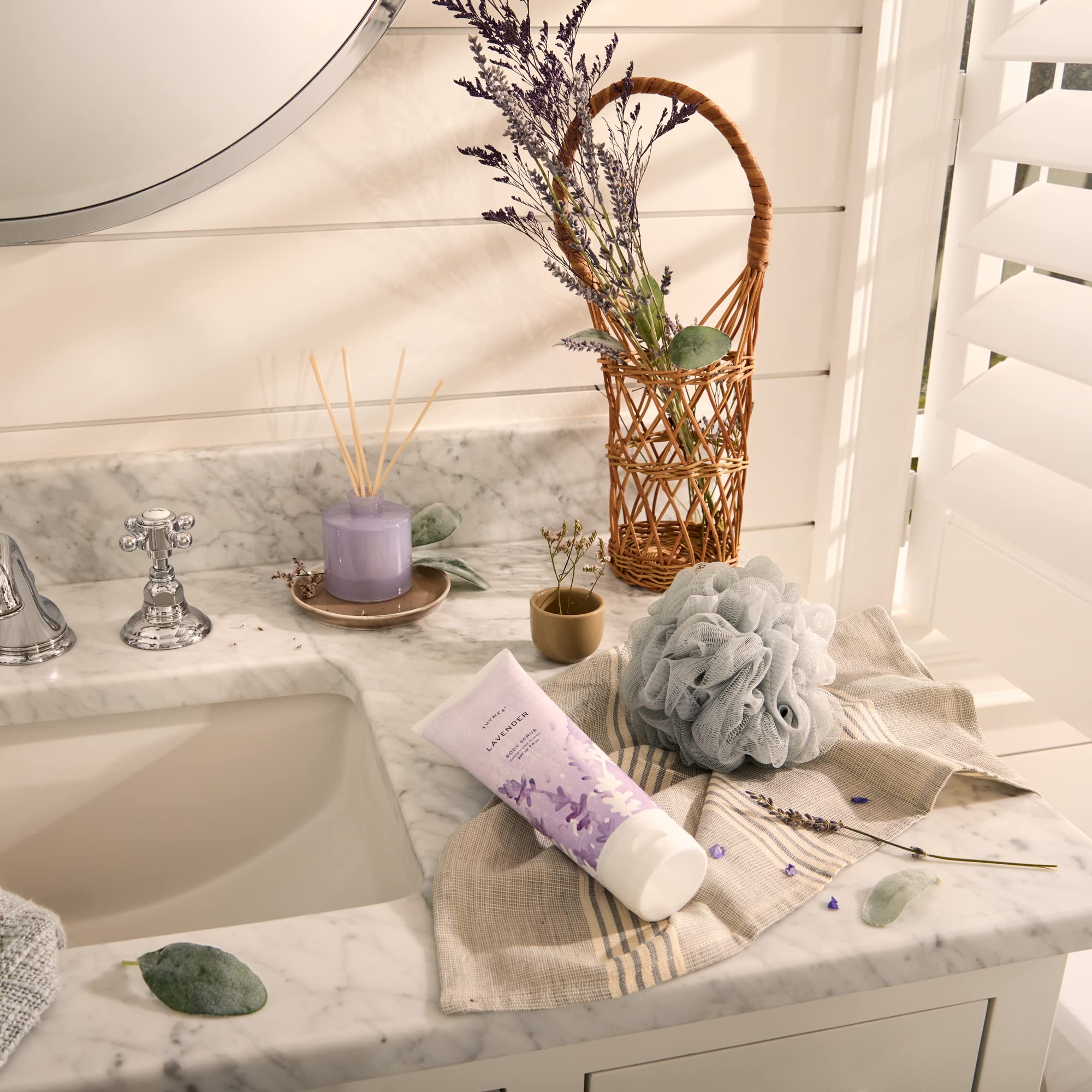 Foto 6 pulgar | Exfoliante Hidratante Con Tomillo Y Lavanda, 200 Ml - Venta Internacional.