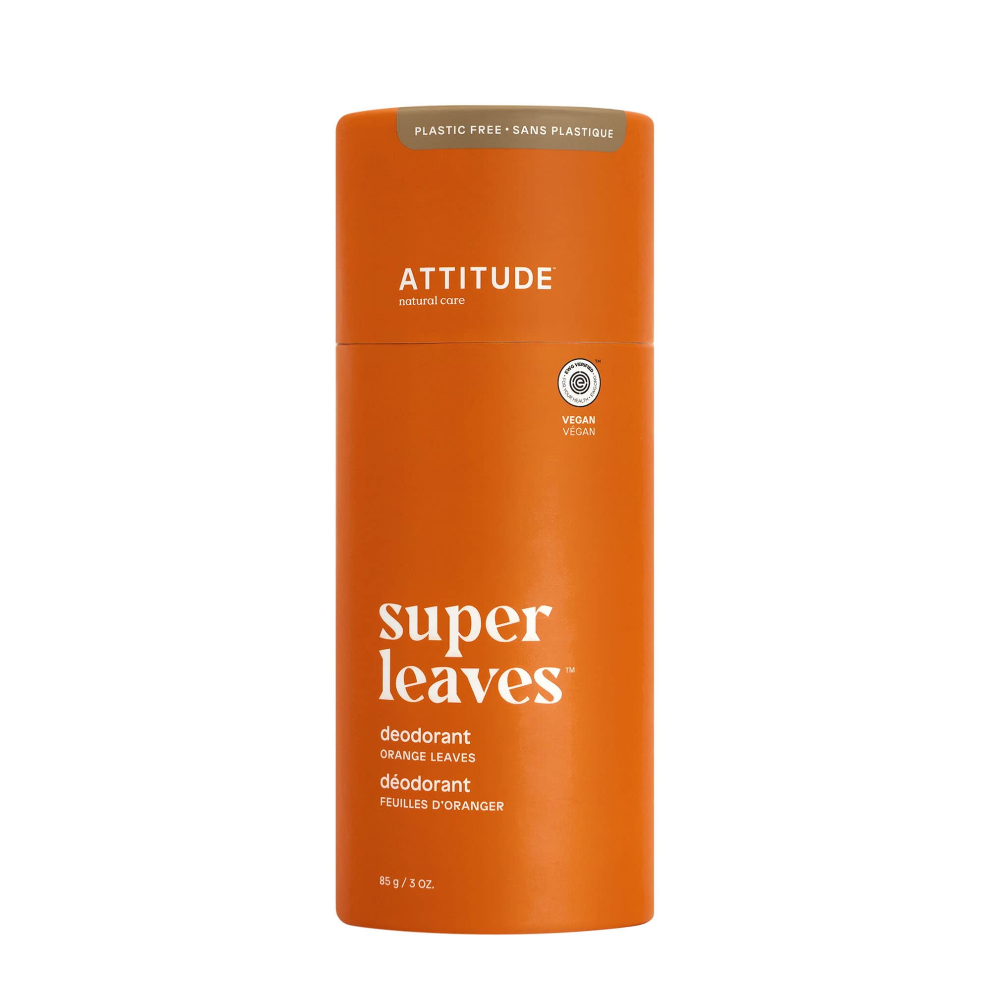 Foto 2 pulgar | Desodorante Attitude, Sin Plástico, Sin Aluminio, 90 Ml, Hojas De Naranja - Venta Internacional.