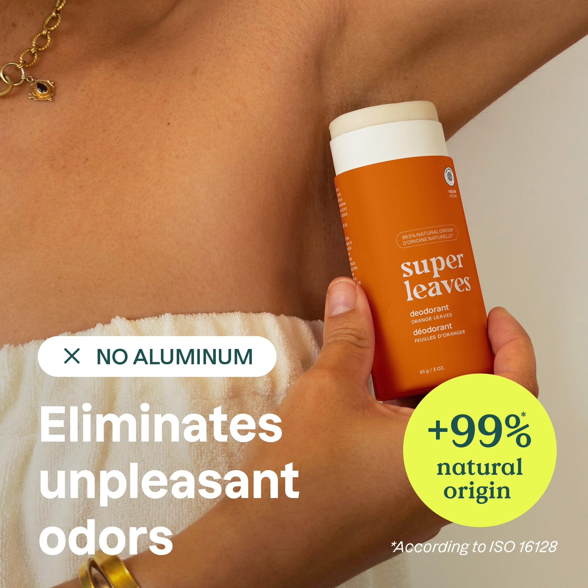Foto 4 pulgar | Desodorante Attitude, Sin Plástico, Sin Aluminio, 90 Ml, Hojas De Naranja - Venta Internacional.