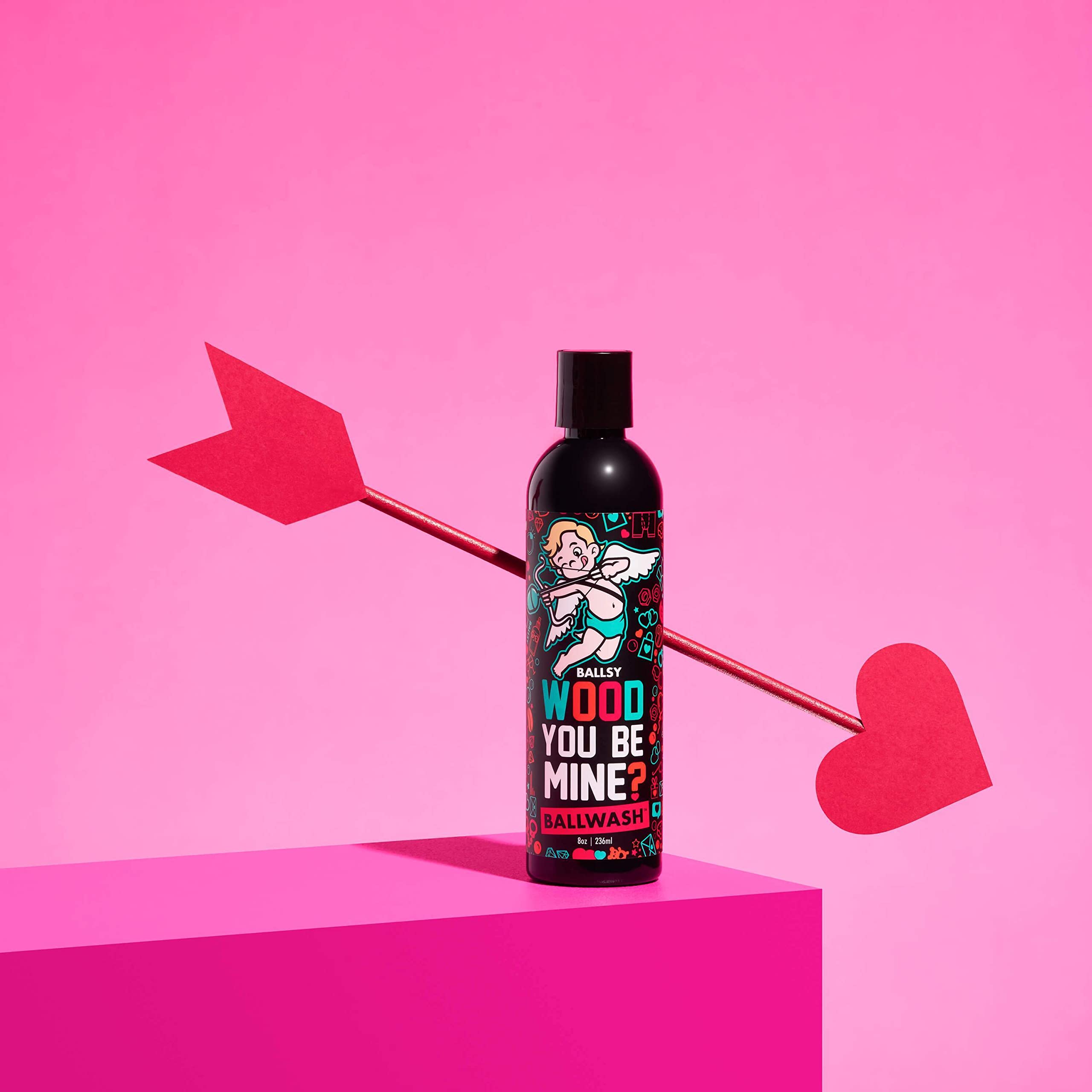 Foto 2 | Gel de Baño Ballsy Ballwash Wood You Be Mine 240 Ml para Hombre - Venta Internacional