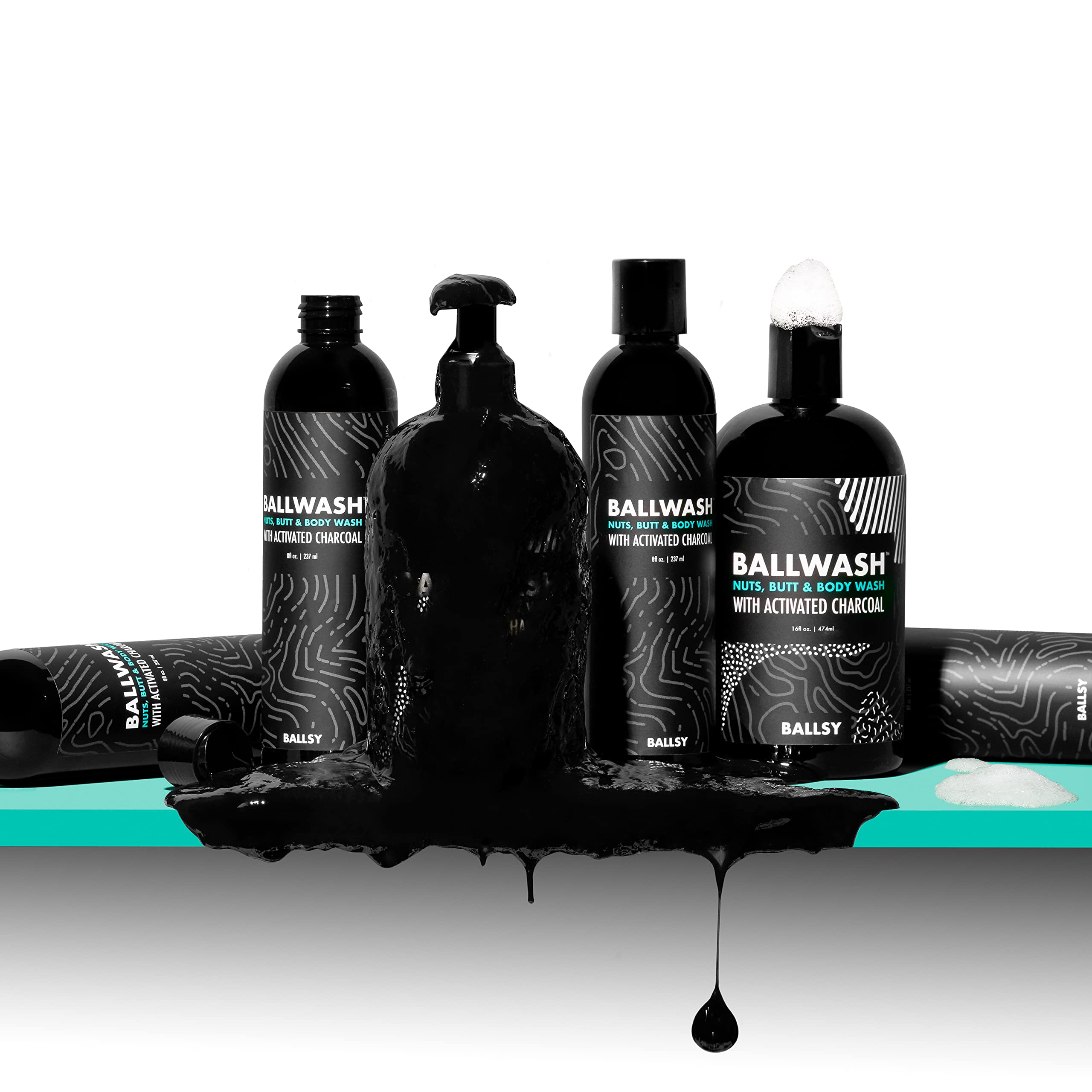 Foto 3 | Gel de Baño Ballsy Ballwash Wood You Be Mine 240 Ml para Hombre - Venta Internacional