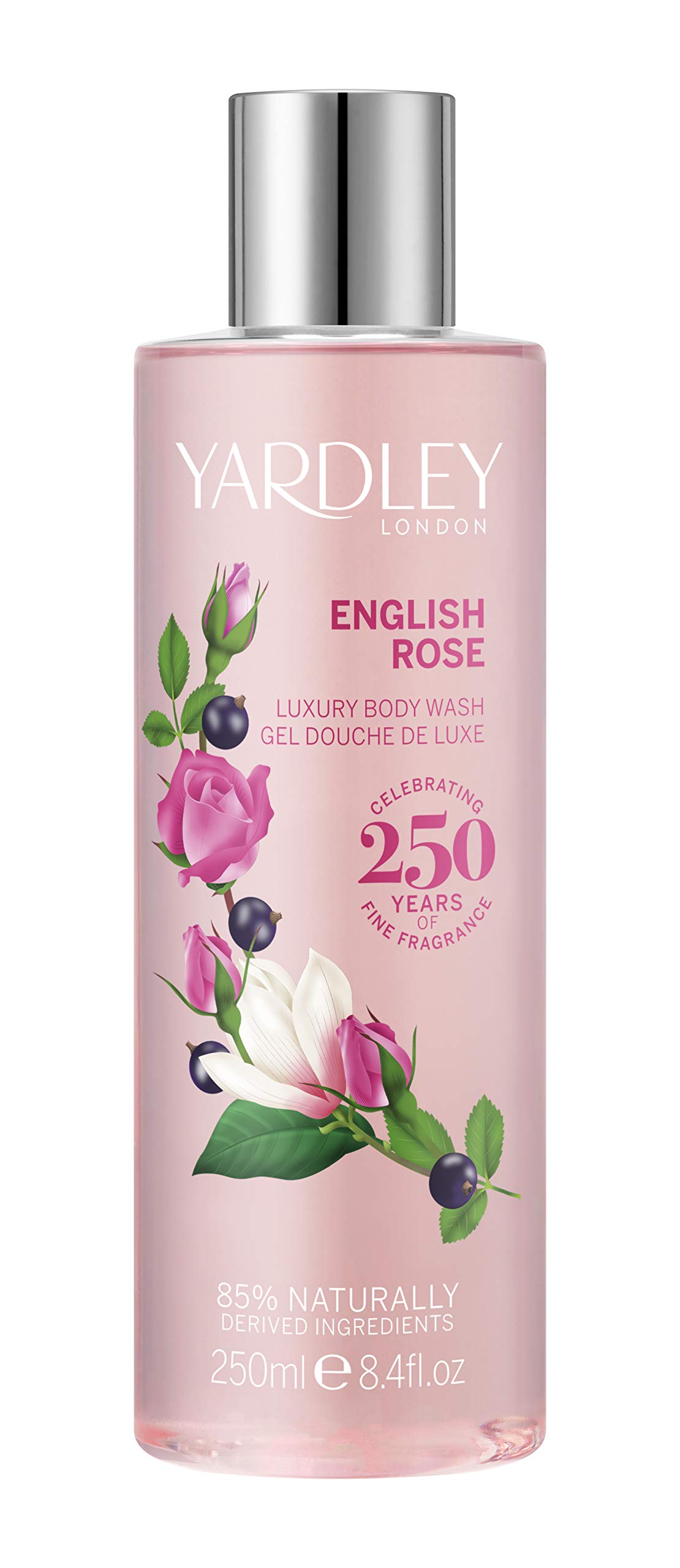 Foto 2 pulgar | Gel De Baño Yardley Of London English Rose, 250 Ml, De Lujo - Venta Internacional.