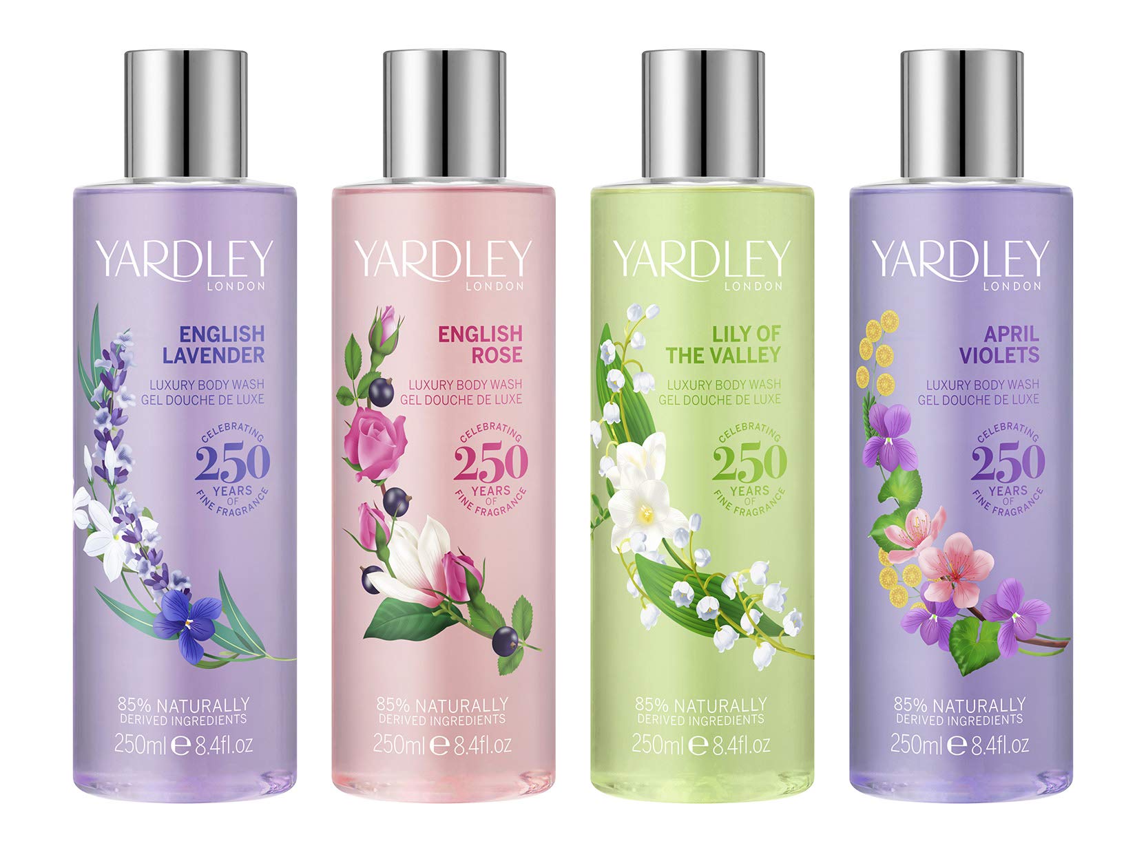 Foto 3 pulgar | Gel De Baño Yardley Of London English Rose, 250 Ml, De Lujo - Venta Internacional.