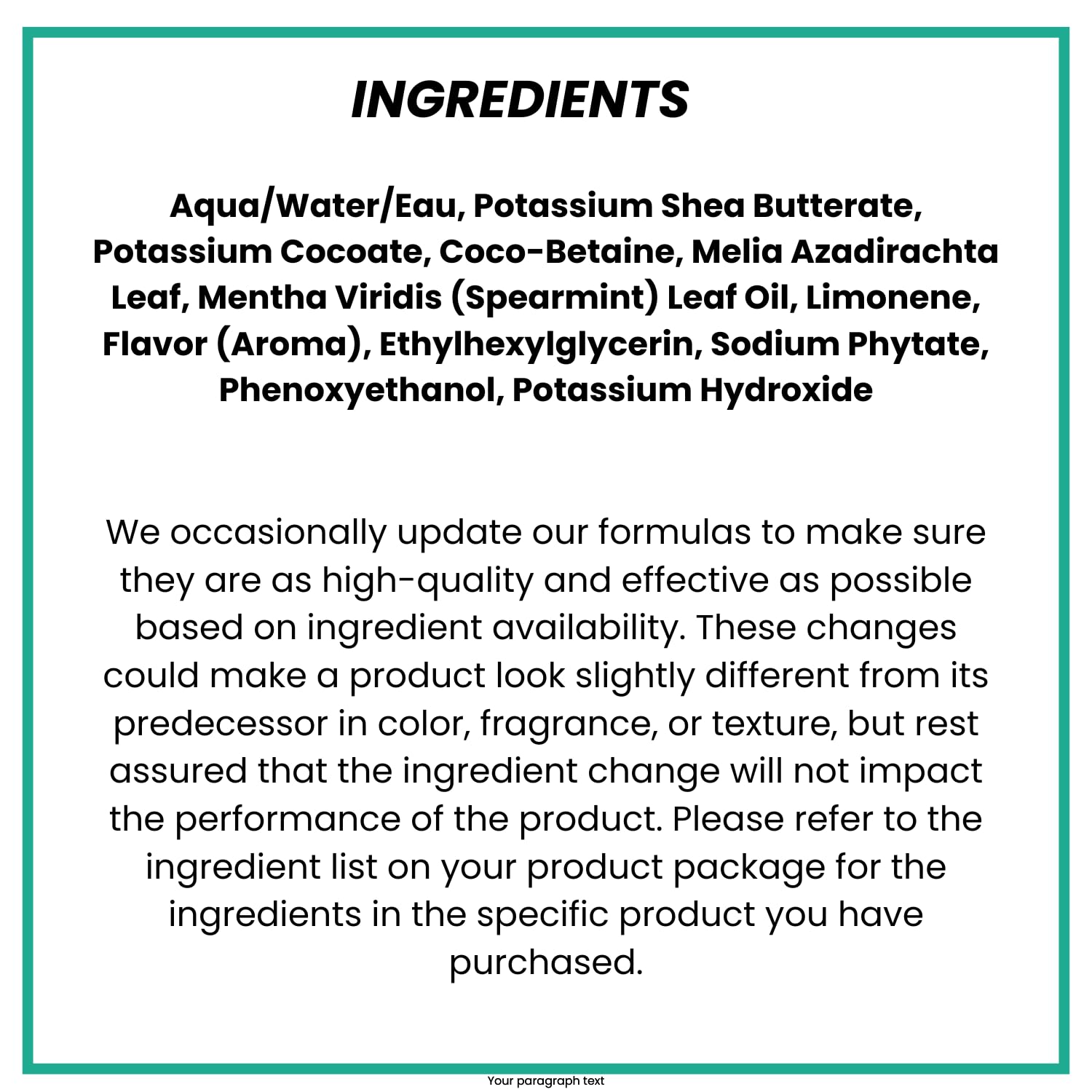 Foto 3 pulgar | Gel de Baño Alaffia Everyday Karité Vainilla y Menta 960 ml 2 Piezas - Venta Internacional