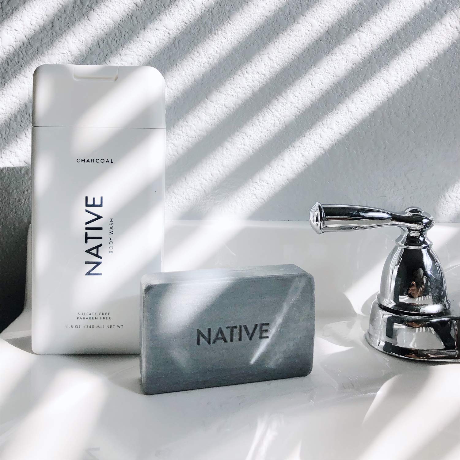 Foto 8 pulgar | Gele de Baño Native Natural sin SLS ni Parabenos 300 ml 3 Piezas  - Venta Internacional