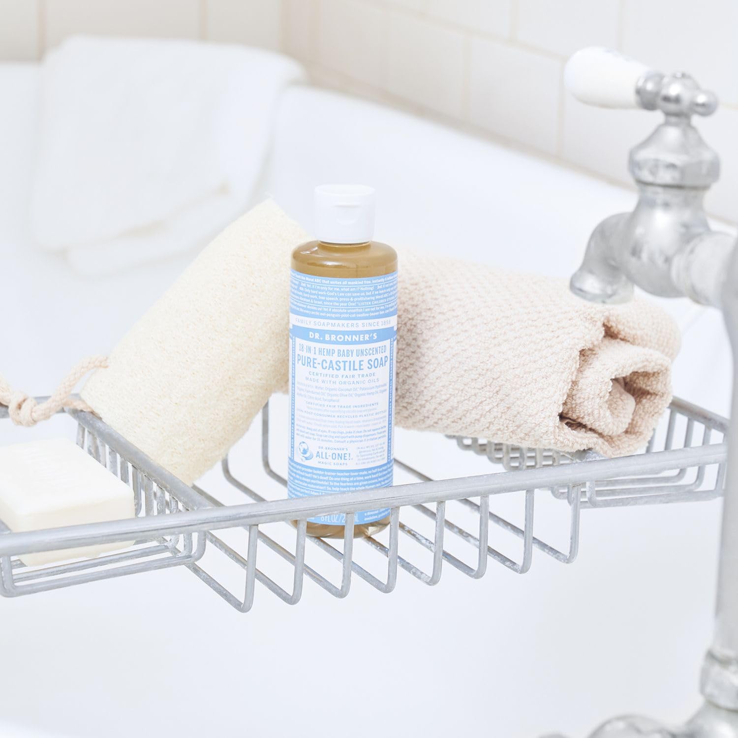 Foto 4 pulgar | Jabón Líquido Dr. Bronner's Pure-Castile Baby sin Perfume 240 ml - Venta Internacional