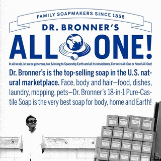Foto 7 | Jabón Líquido Dr. Bronner's Pure-Castile Baby sin Perfume 240 ml - Venta Internacional