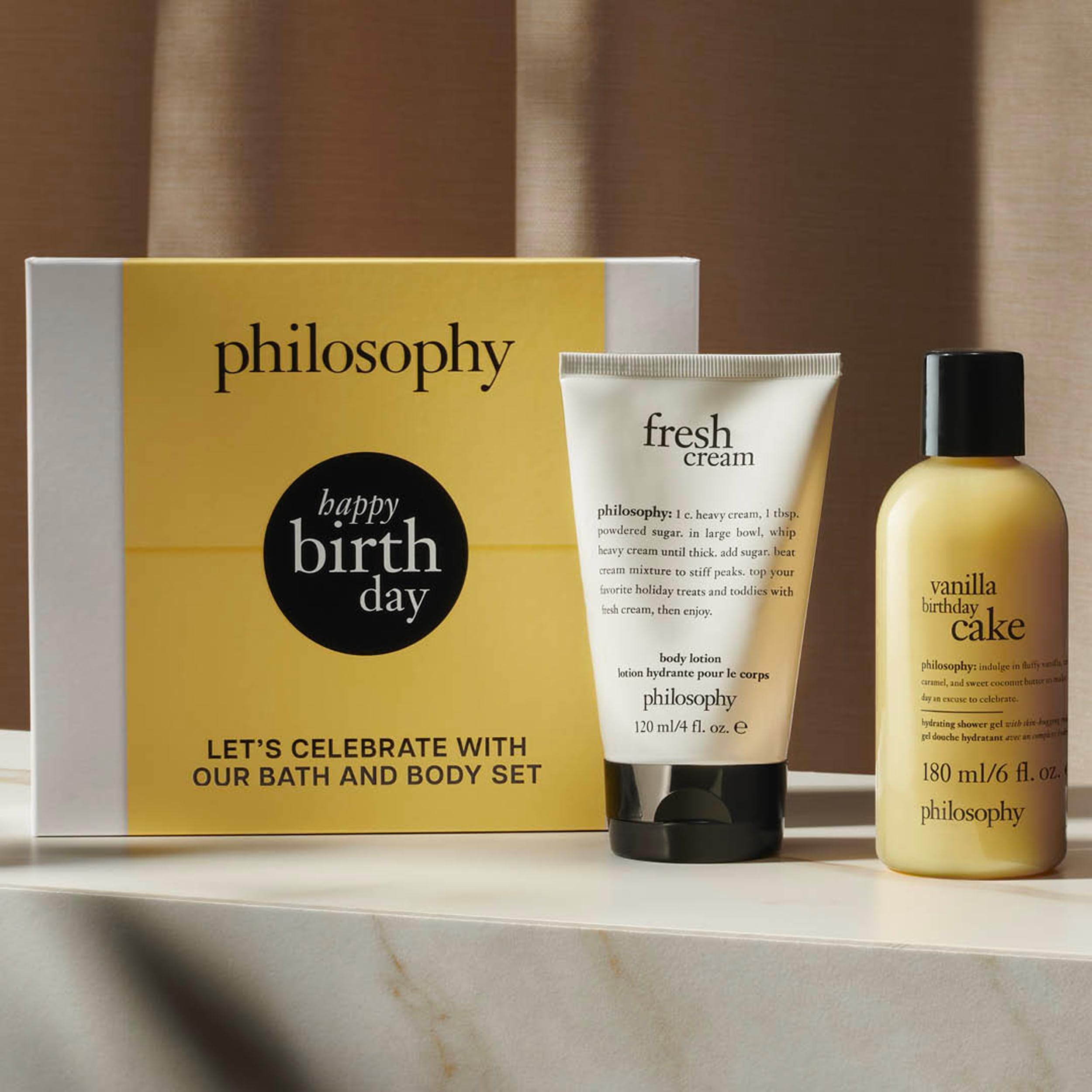 Foto 4 pulgar | Set De Regalo Philosophy Happy Birthday Con Gel De Ducha Hidratante - Venta Internacional.