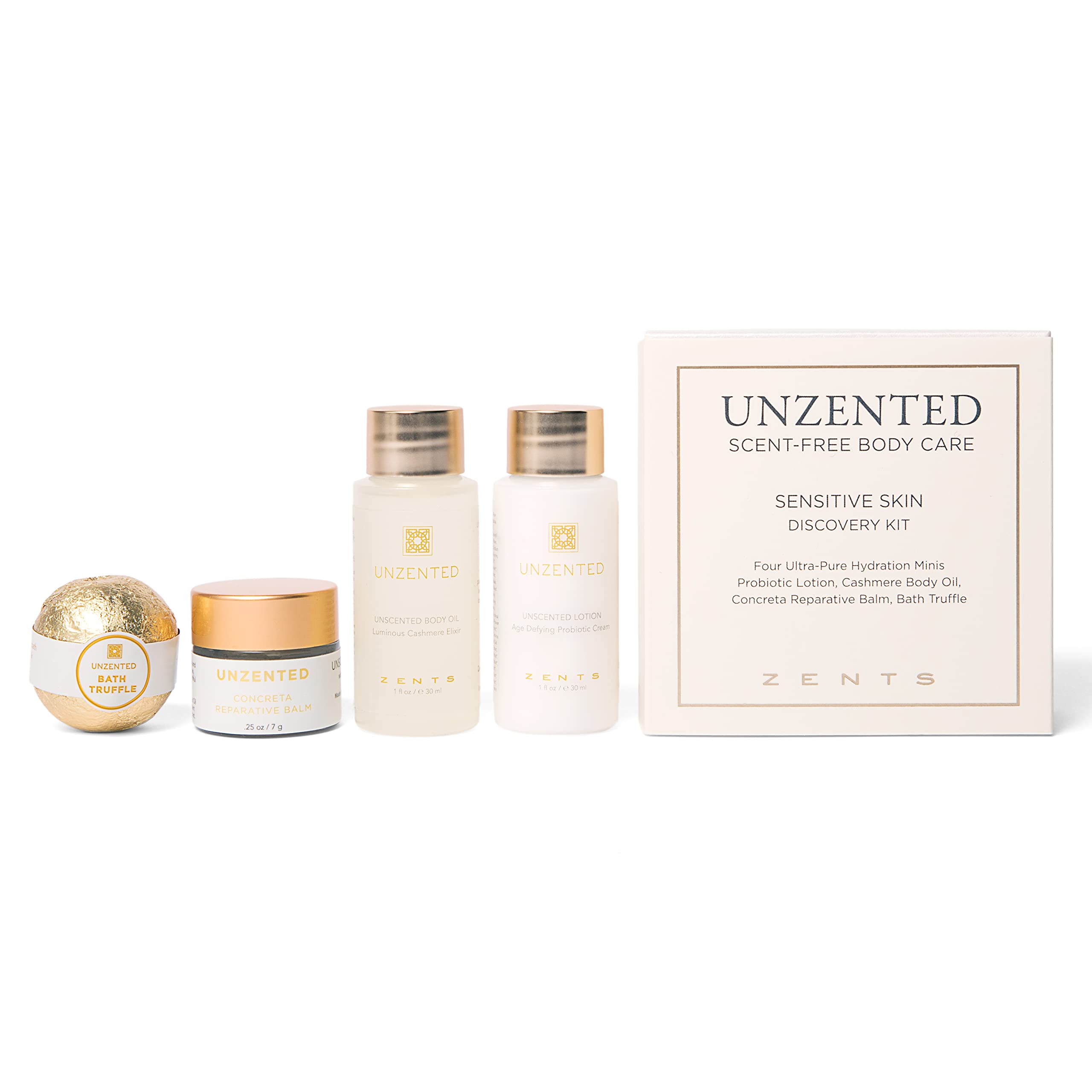 Foto 1 | Set de Cuidado Corporal Zents Sin Perfume Loción Probiótica - Venta Internacional
