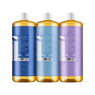 Foto 2 | Jabón Líquido Dr. Bronner's Pure-castile 946 ml 3 Unidades - Venta Internacional