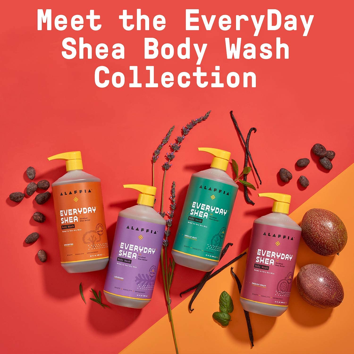 Foto 7 pulgar | Gel de Baño Alaffia Everyday Shea con Manteca de Karité 950 ml Lavanda - Venta Internacional