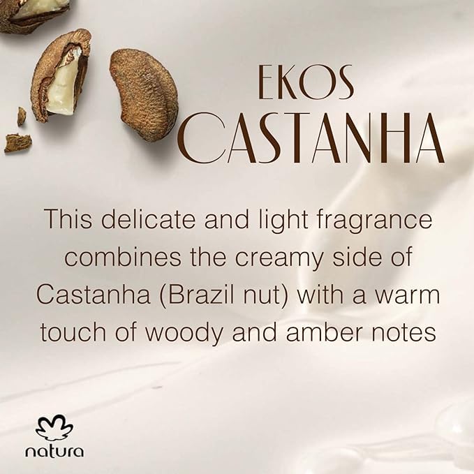 Foto 7 | Set De Jabón Natura Ekos Castanha (nuez De Brasil) Cremoso 4x100 G - Venta Internacional.