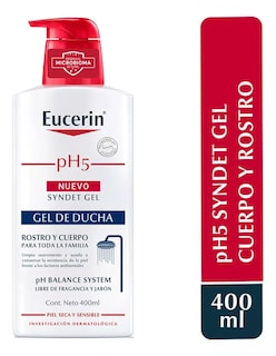 Foto 4 | Eucerin Ph5 Syndet Gel + Termo De Agua De Regalo Güish