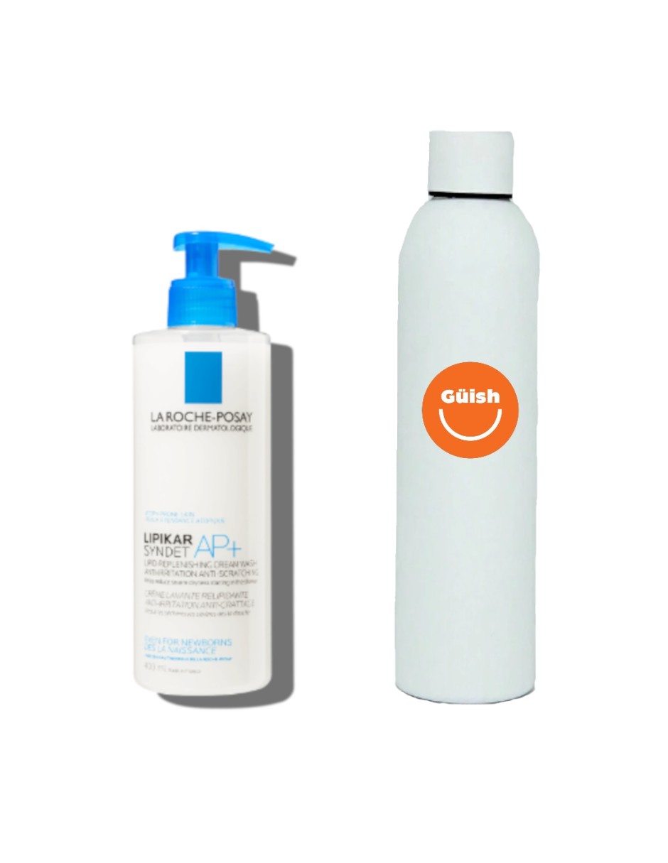 Foto 2 pulgar | Gel De Ducha La Roche Posay Corporal Lipikar + Termo De Aguade Regalo Güish