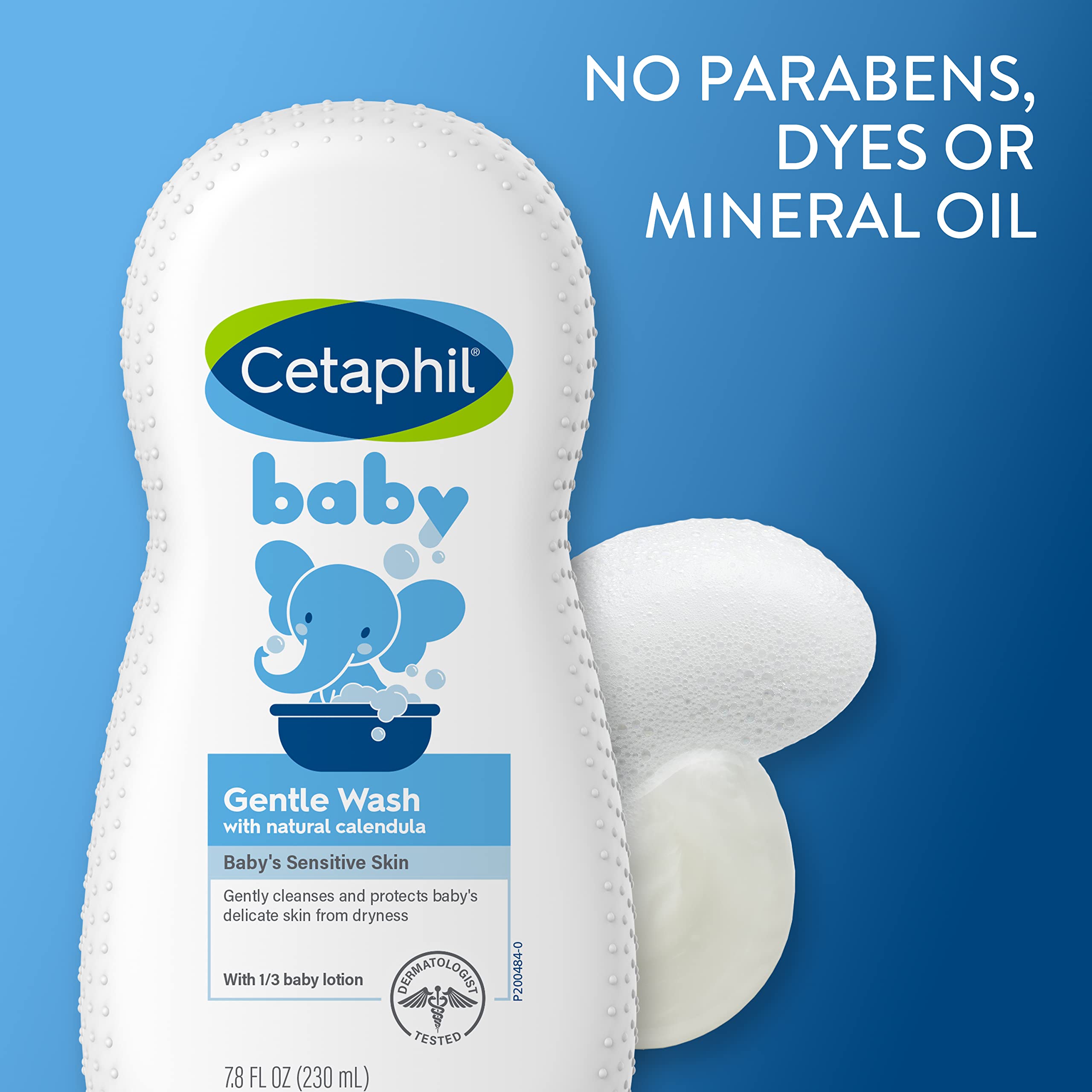 Foto 5 pulgar | Gel De Baño Cetaphil Baby With Half Baby Lotion 230 Ml - Venta Internacional.