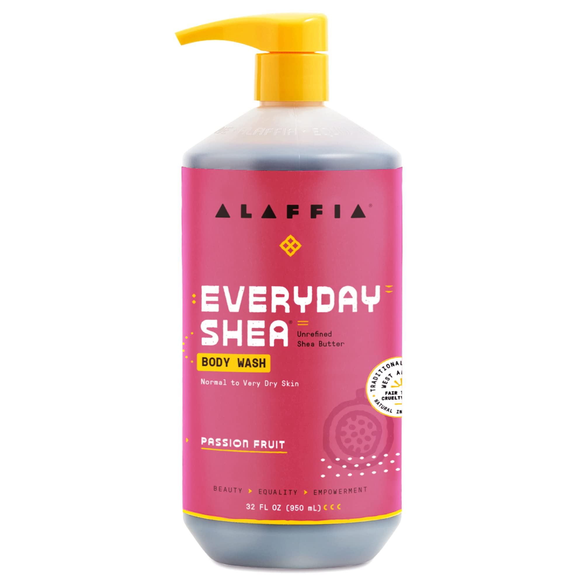 Gel de Baño Alaffia Everyday Shea con Manteca de Karité 946 ml - Venta Internacional
