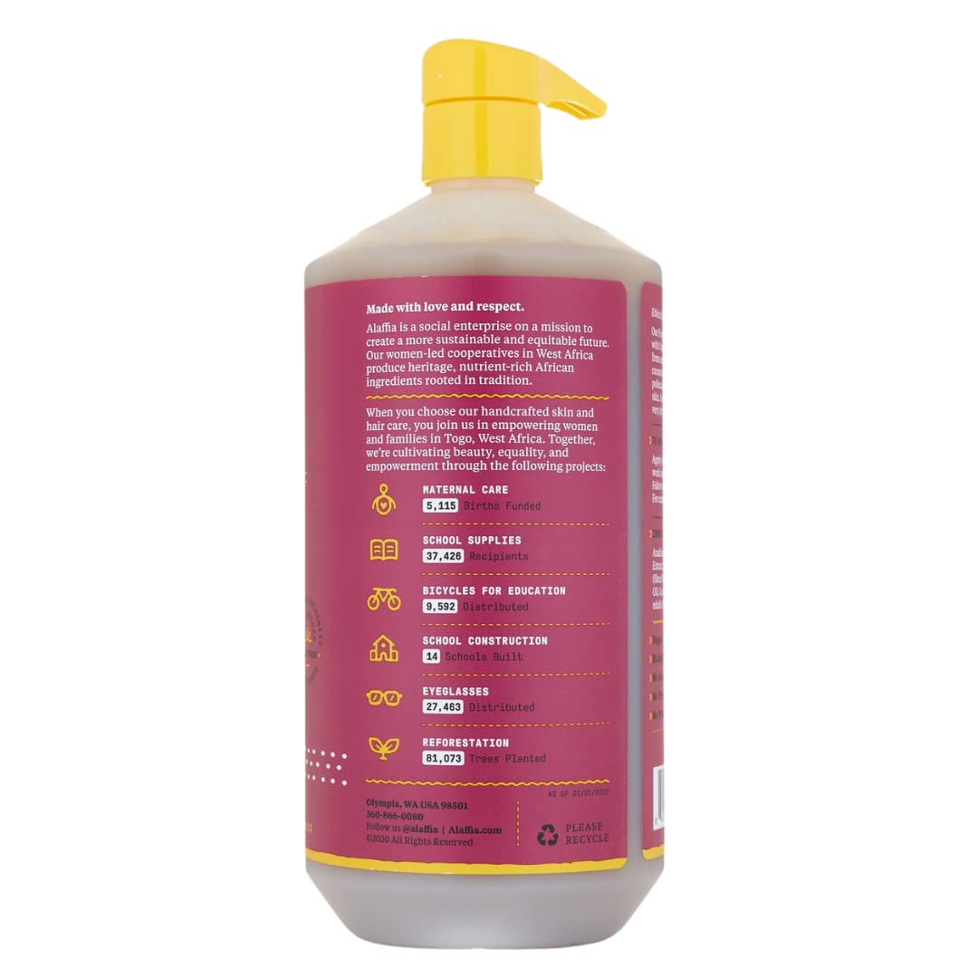 Foto 3 pulgar | Gel de Baño Alaffia Everyday Shea con Manteca de Karité 946 ml - Venta Internacional
