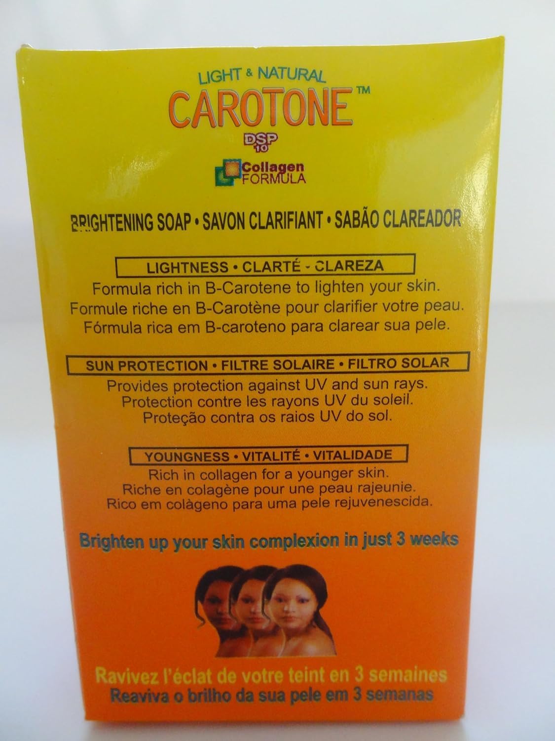 Foto 6 | Crema Natural De Zanahoria 300 Ml Y Jabón Para El Cuidado De La Piel - Venta Internacional.