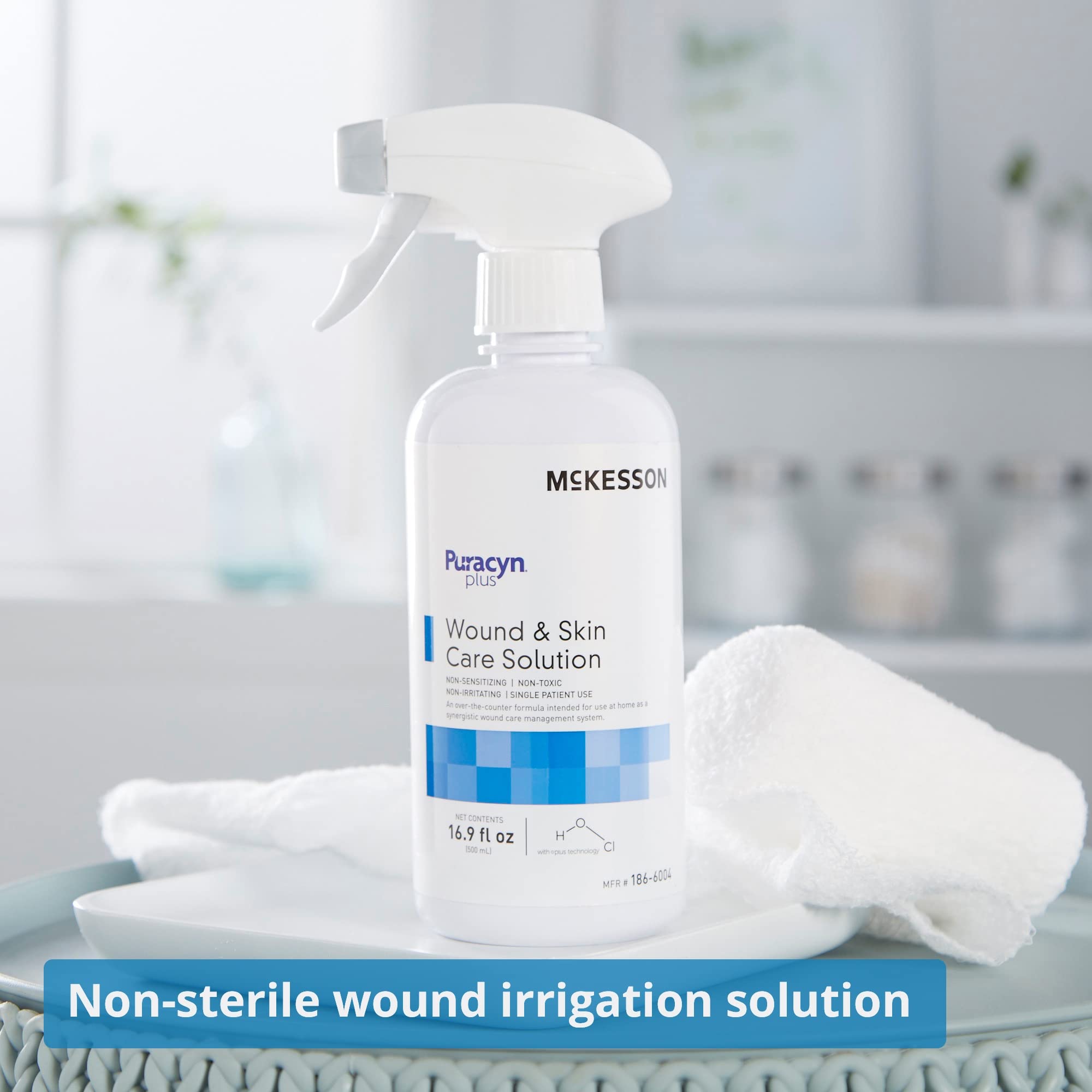 Foto 4 pulgar | Spray Limpiador Para El Cuidado De Heridas Mckesson Puracyn Plus 500 Ml - Venta Internacional.