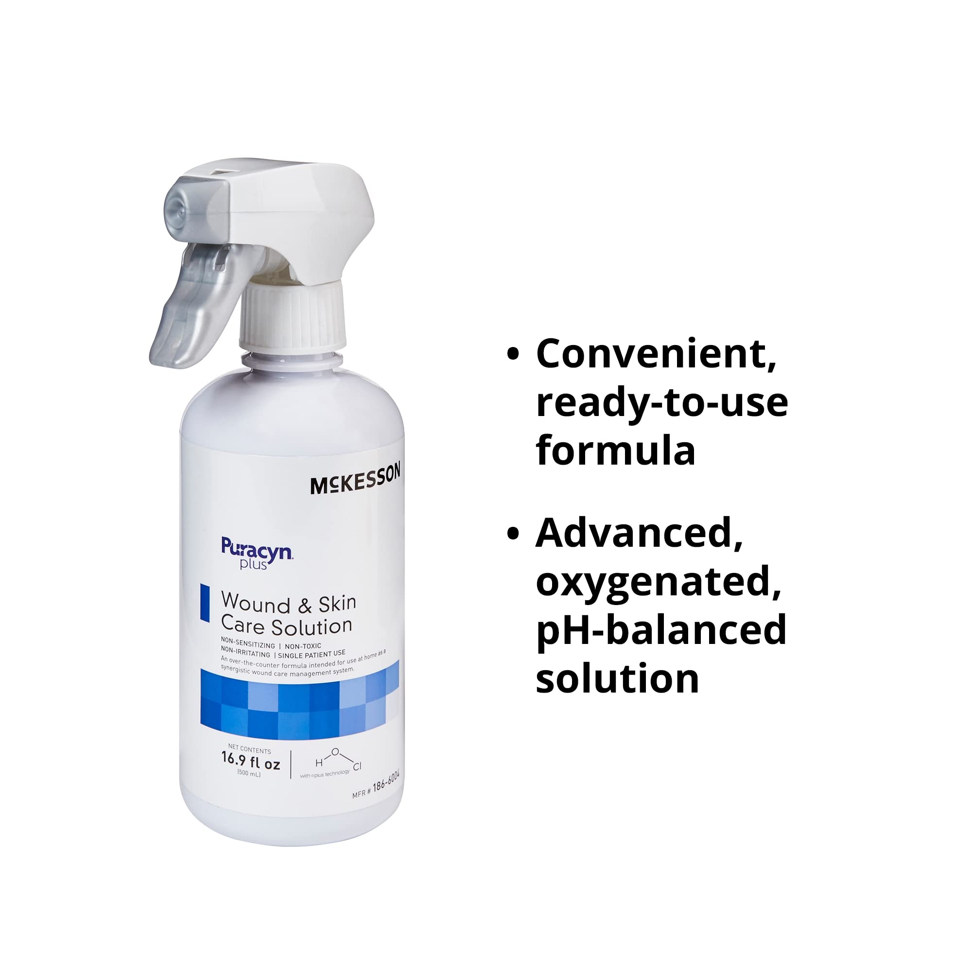 Foto 6 pulgar | Spray Limpiador Para El Cuidado De Heridas Mckesson Puracyn Plus 500 Ml - Venta Internacional.