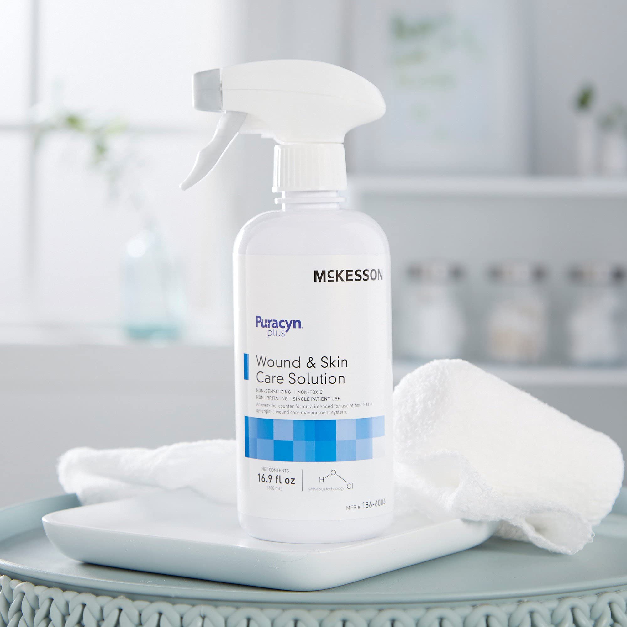 Foto 7 pulgar | Spray Limpiador Para El Cuidado De Heridas Mckesson Puracyn Plus 500 Ml - Venta Internacional.