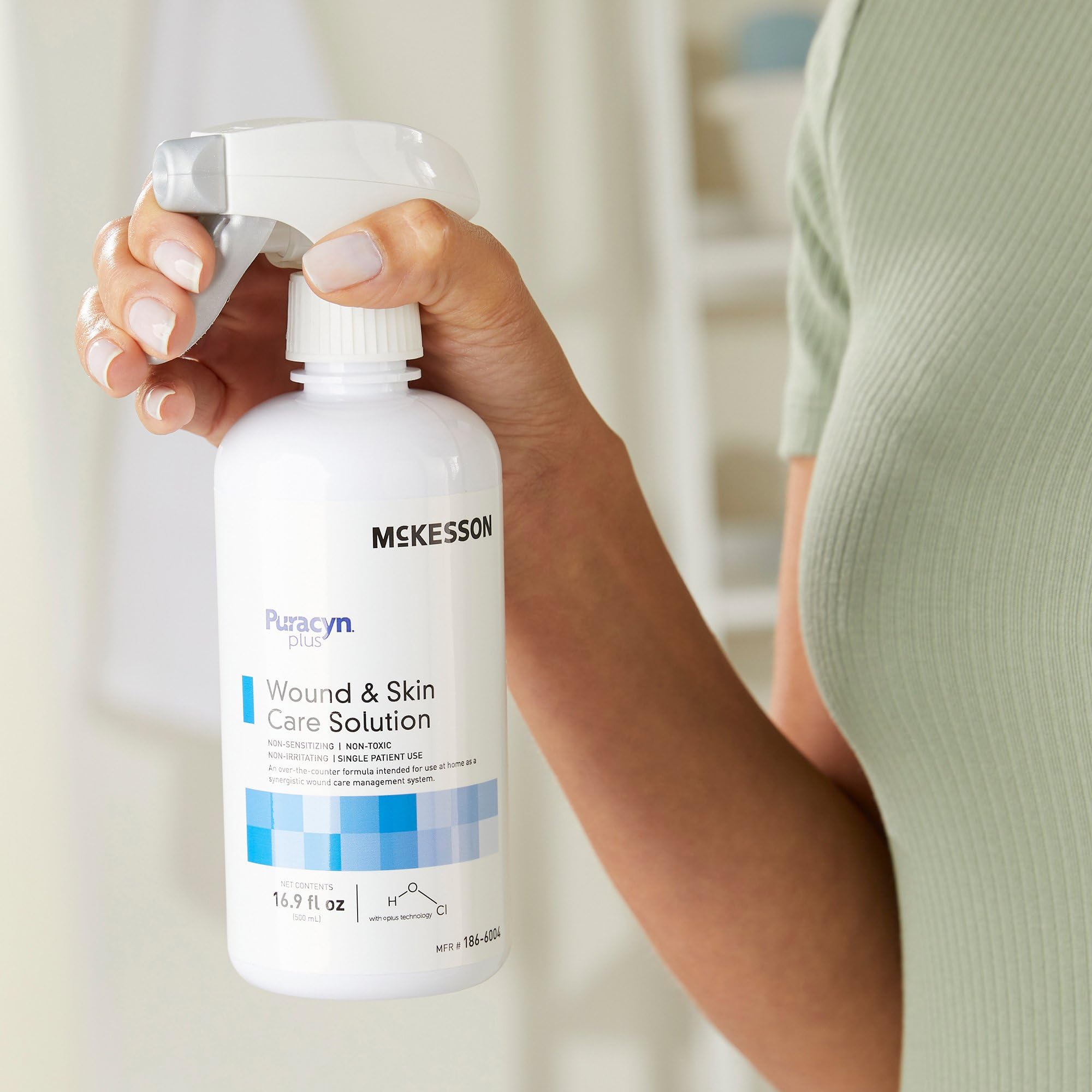 Foto 8 pulgar | Spray Limpiador Para El Cuidado De Heridas Mckesson Puracyn Plus 500 Ml - Venta Internacional.