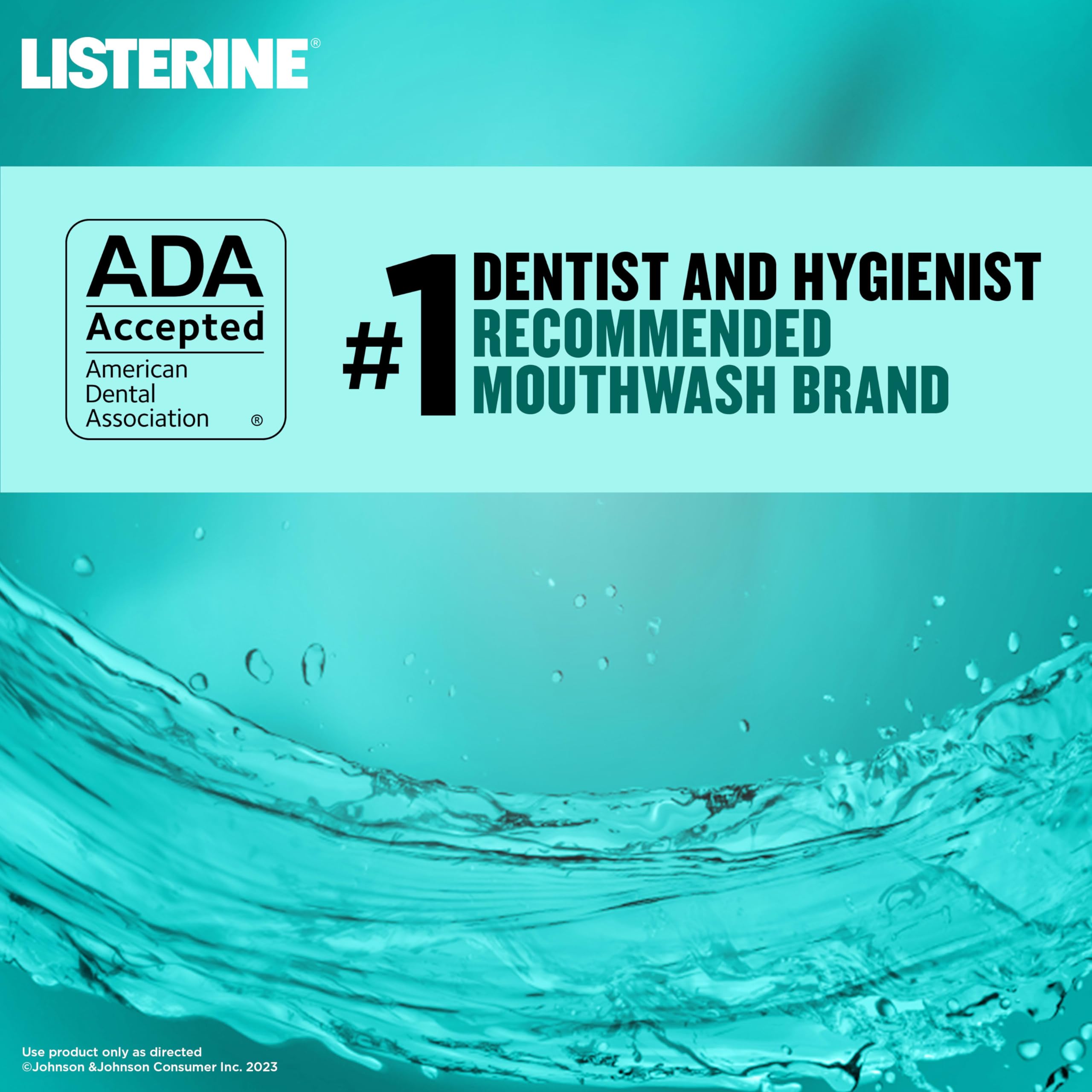 Foto 3 pulgar | Enjuague Bucal Listerine Clinical Solutions Teeth Strength, 1 L X 2 - Venta Internacional.