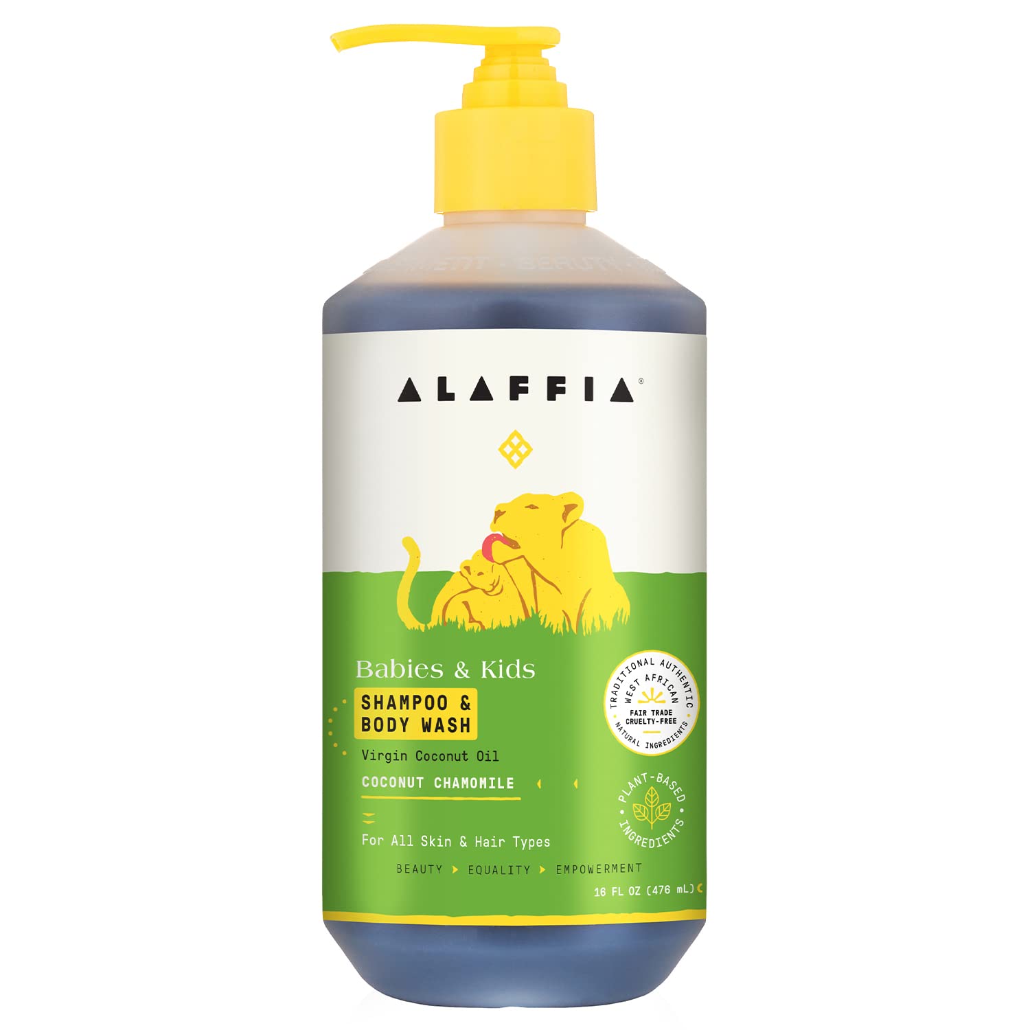 Foto 2 pulgar | Champú y Gel de Baño Alaffia Everyday Coconut 476 ml Babies - Venta Internacional