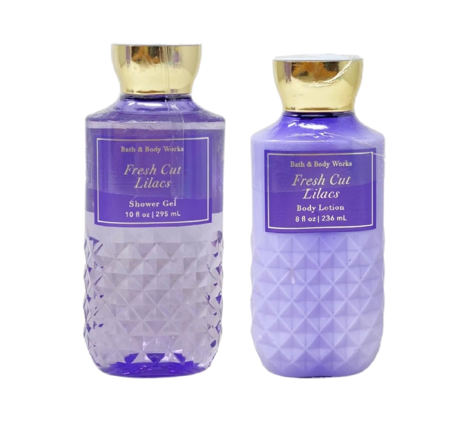 Duo Set Bath & Body Works Fresh Cut Lilacs Gel de Ducha y Loción - Venta Internacional