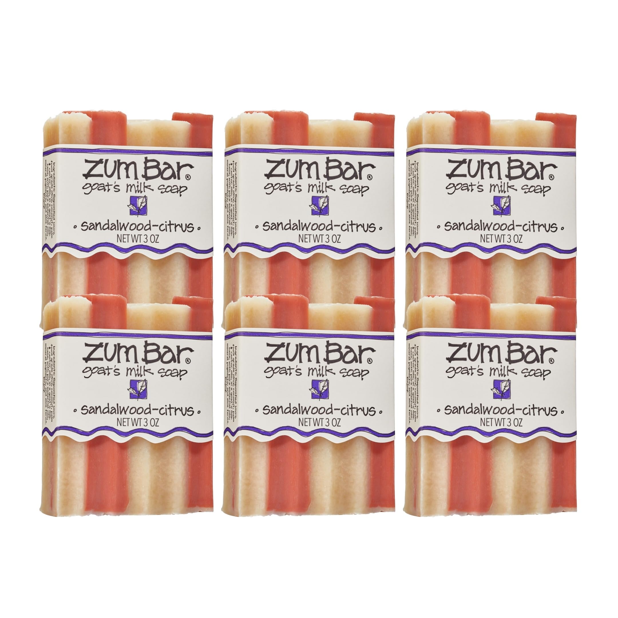 Foto 1 | Jabón Indigo Wild Zum Bar De Leche De Cabra, Sándalo Y Cítricos, 90 G - Venta Internacional.