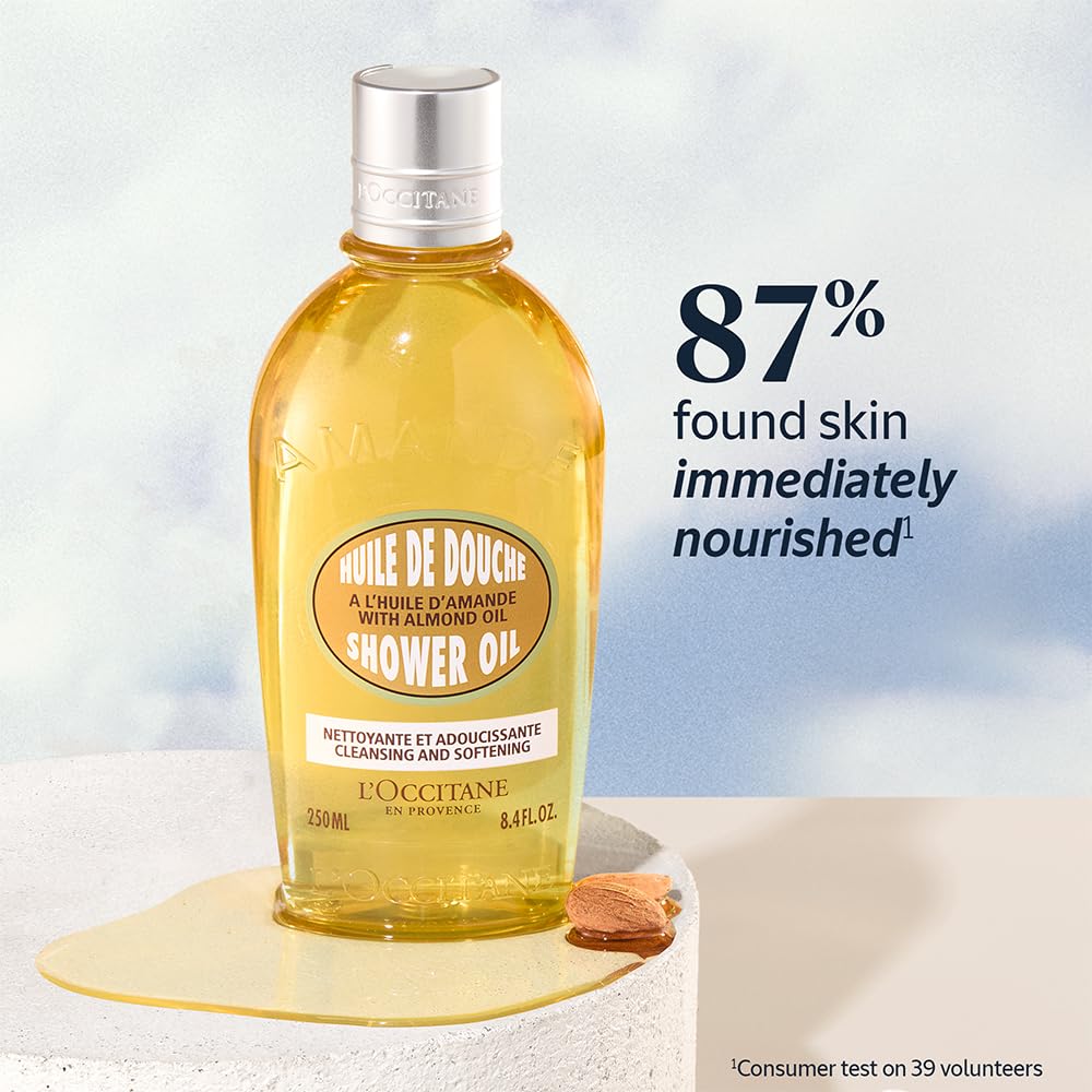 Foto 4 pulgar | Aceite De Ducha L'occitane, Limpiador Y Suavizante, Almendra, 500 Ml - Venta Internacional.