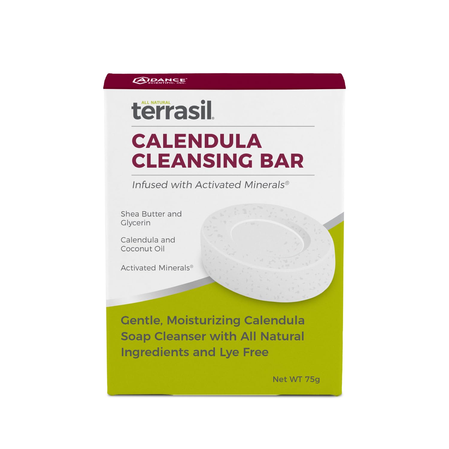 Foto 2 pulgar | Barra de Jabón Terrasil Calendula para Aliviar la Picazón e Irritación de la Piel 75 g - Venta Internacional