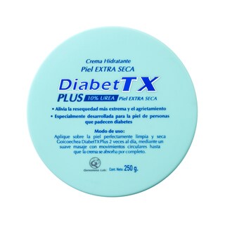 Foto 3 | Crema Corporal Diabet Tx Plus 10% Urea 250 G Piel Extra Seca