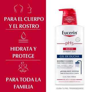 Foto 2 | Gel Corporal Eucerin De Ducha 400ml