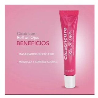 Foto 3 | Tratamiento Facial Cicatricure Roll On Contorno De Ojos 5 Beneficios 15 Ml
