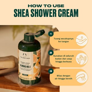 Foto 3 | The Body Shop Gel De Ducha Leche De Almendras 250ml