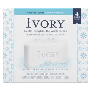 Foto 1 | Barras De Baño Originales Soap Ivory, Tamaño 4 X 118 Ml, 470 G, 4 Unidades - Venta Internacional.
