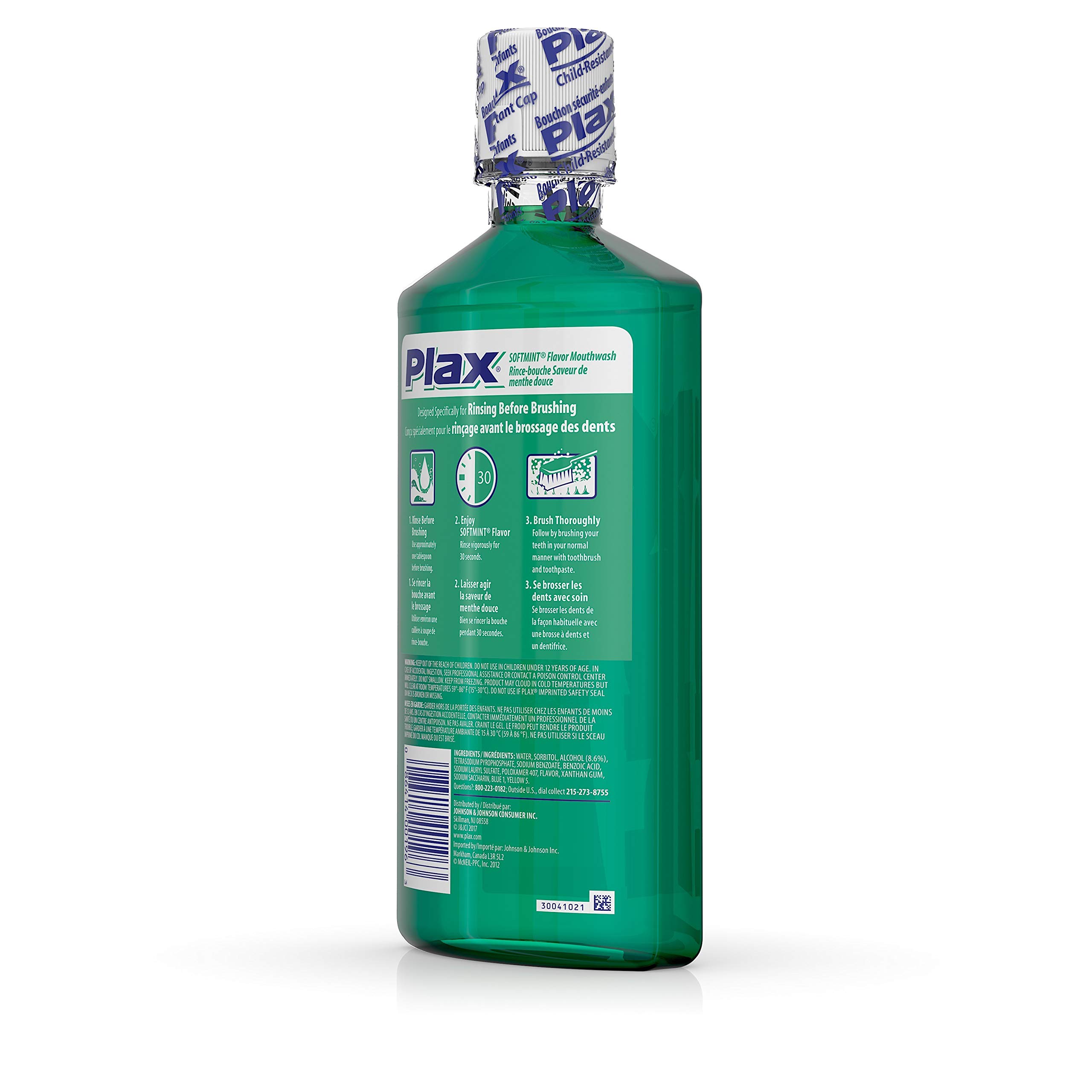 Foto 6 pulgar | Enjuague Dental Plax Advanced, Precepillado, Menta Suave, 720 Ml - Venta Internacional.