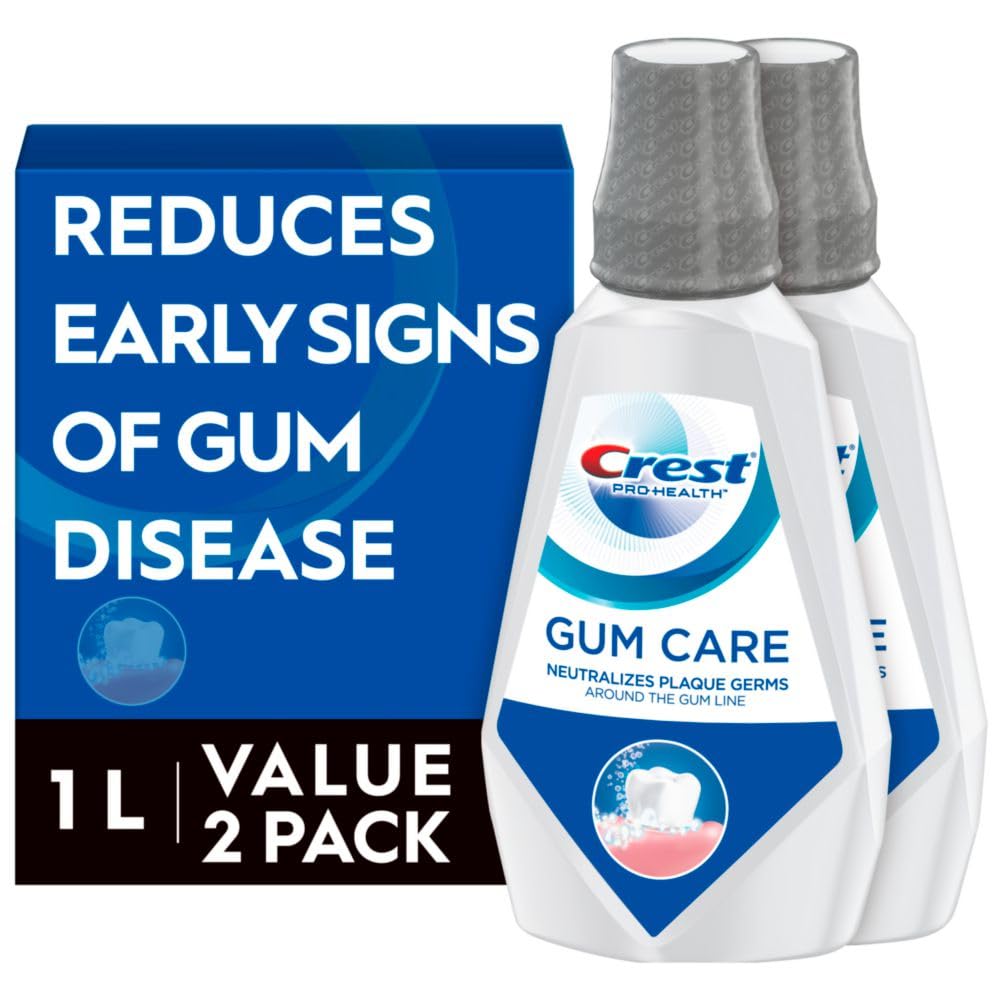 Foto 1 | Enjuague Bucal Crest Gum Care Cool Wintergreen, 1 L (paquete De 2) - Venta Internacional.