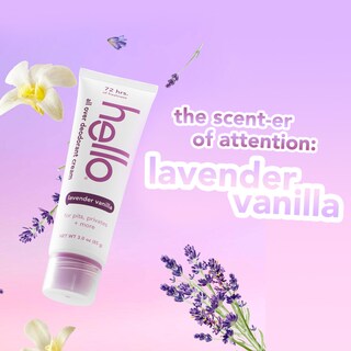 Foto 3 | Crema Desodorante Hello All Over Lavender Vanilla 90 Ml - Venta Internacional.