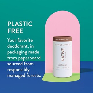 Foto 4 | Desodorante Nativo Libre De Plástico, 72 Horas, Control De Olores, Color Coco - Venta Internacional.