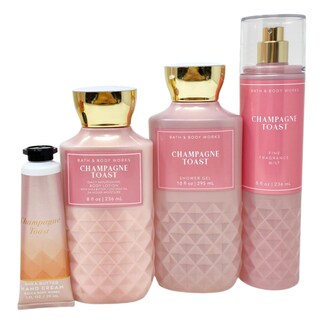 Foto 1 | Set De Bolsas De Regalo Bath & Body Works Champagne Toast Con Loción - Venta Internacional.