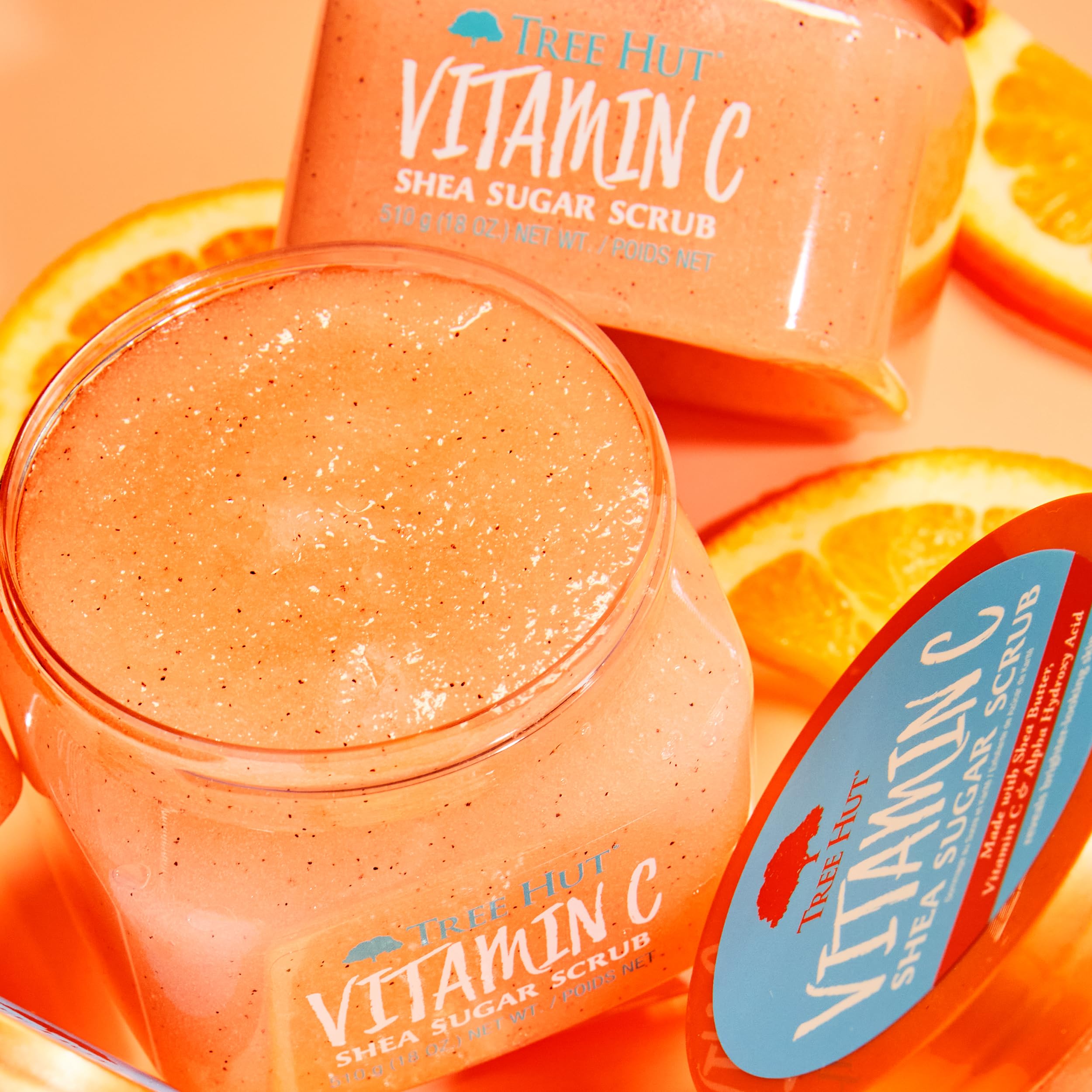 Foto 3 pulgar | Scrub Tree Hut Con Vitamina C Y Azúcar De Karité, 530 Ml, Ultrahidratante - Venta Internacional.