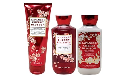 Foto 1 | Set De Regalo Bath & Body Works Japanese Cherry Blossom, 3 Piezas - Venta Internacional.