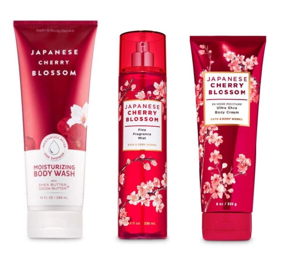 Foto 2 pulgar | Set De Regalo Bath & Body Works Japanese Cherry Blossom 2020 - Venta Internacional.