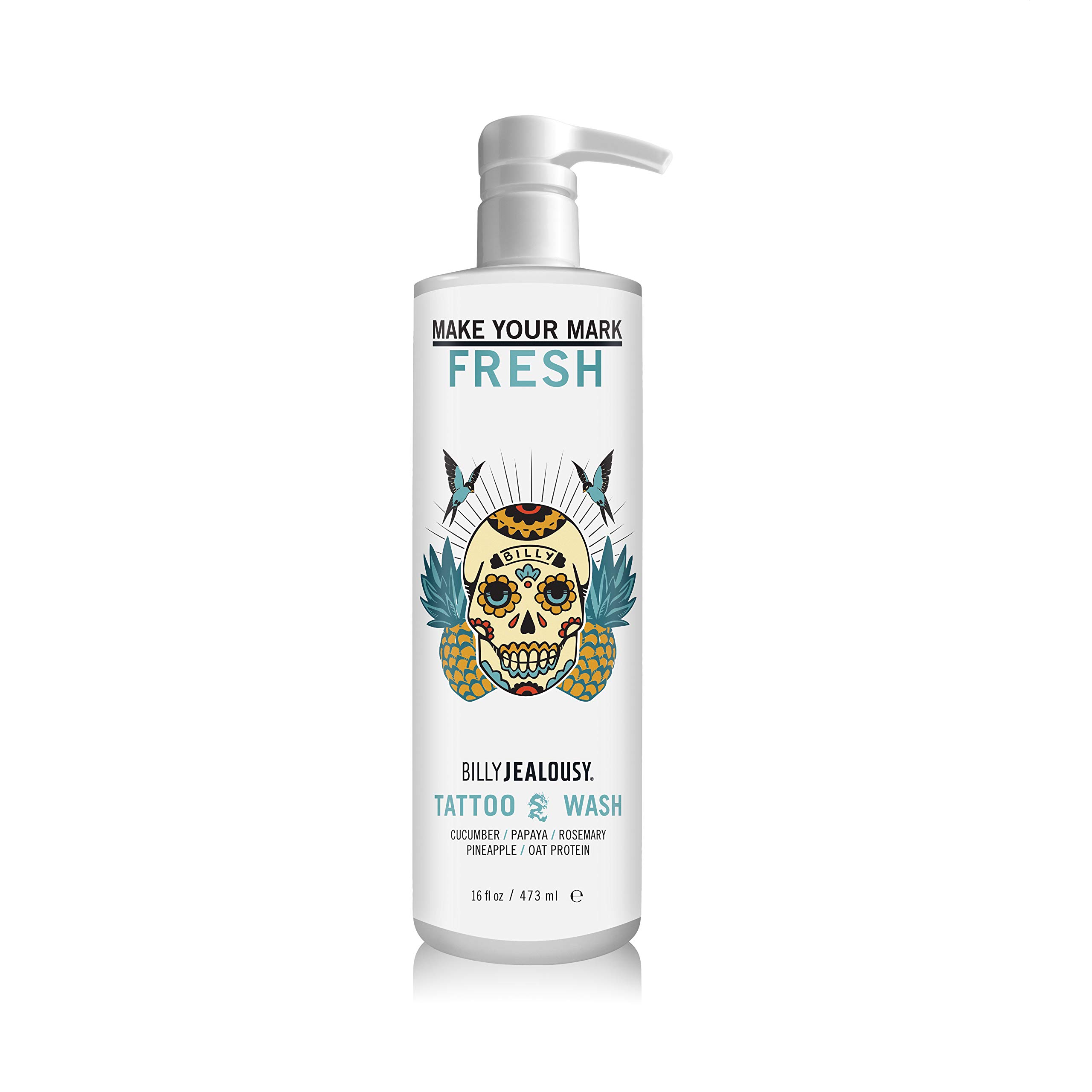 Foto 1 | Limpiador Para Tatuajes Billy Jealousy Make Your Mark, 473 Ml, Con Pepino - Venta Internacional.