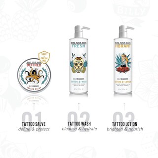 Foto 5 | Limpiador Para Tatuajes Billy Jealousy Make Your Mark, 473 Ml, Con Pepino - Venta Internacional.